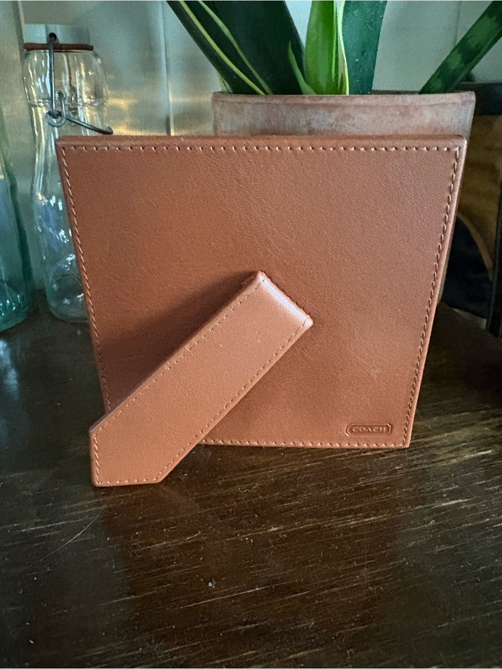 Coach Leather Photo Frame - Picture 3 of 3